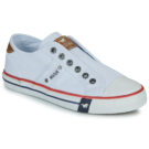 Mustang 26M0242008-WHITE Bianco Sneakers basse Donna - 1