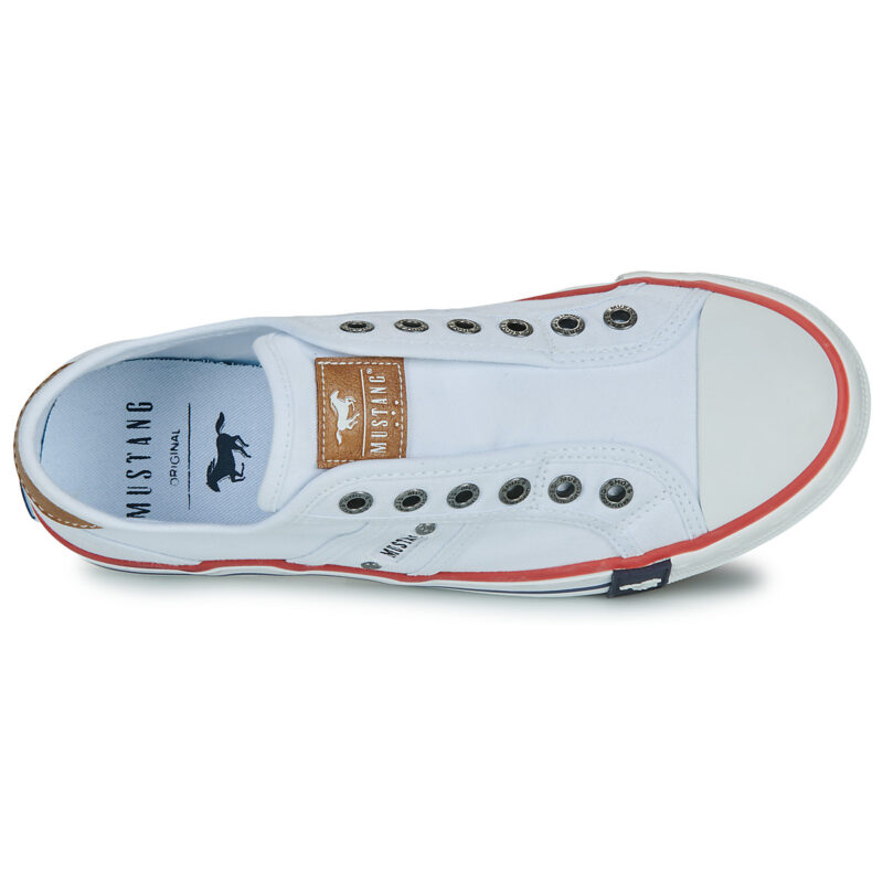 Mustang 26M0242008-WHITE Bianco Sneakers basse Donna - 6