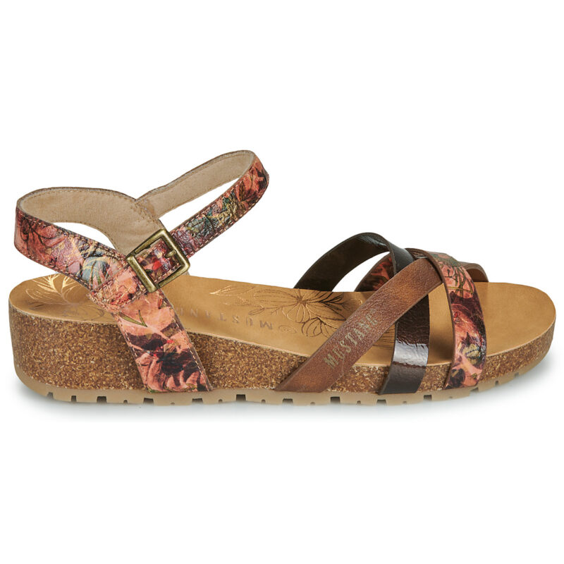 Mustang 26M0662002-BROWN-MULTI Marrone Sandali bassi Donna - 2