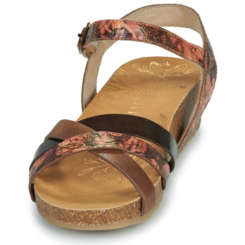 Mustang 26M0662002-BROWN-MULTI Marrone Sandali bassi Donna - 3
