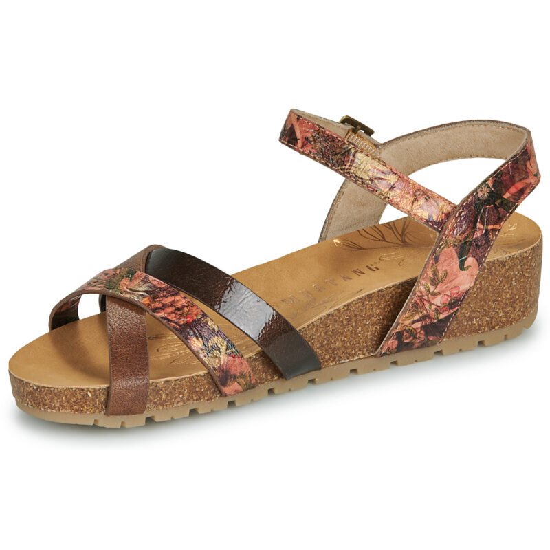 Mustang 26M0662002-BROWN-MULTI Marrone Sandali bassi Donna - 4