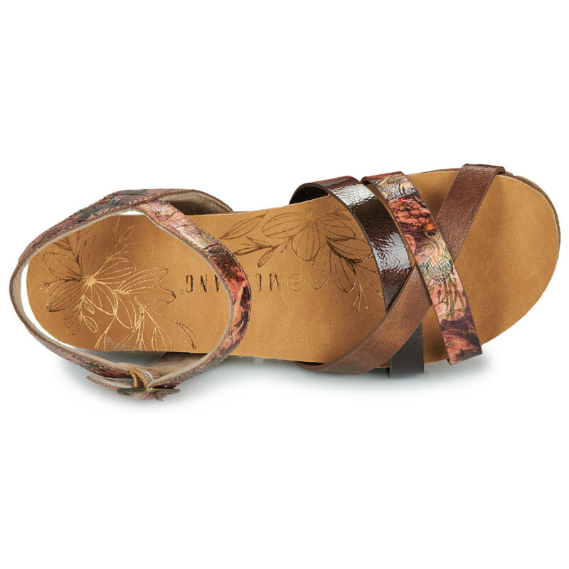 Mustang 26M0662002-BROWN-MULTI Marrone Sandali bassi Donna - 6