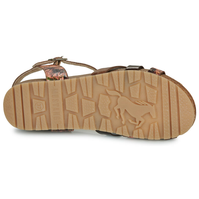 Mustang 26M0662002-BROWN-MULTI Marrone Sandali bassi Donna - 7