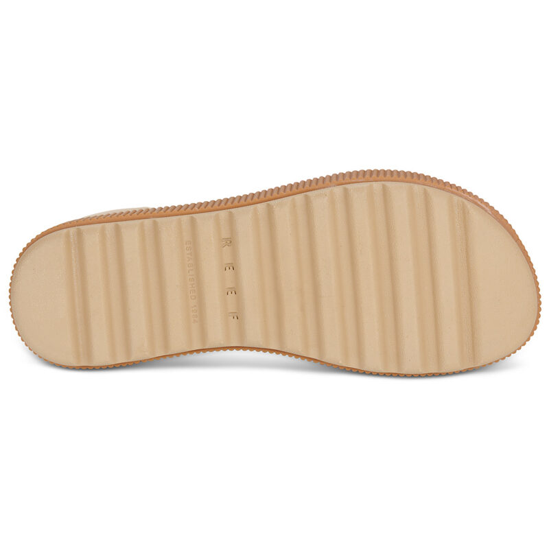 Sandales basses pour femmes Reef WATER VISTA HIGHER beiges - Pointure 7