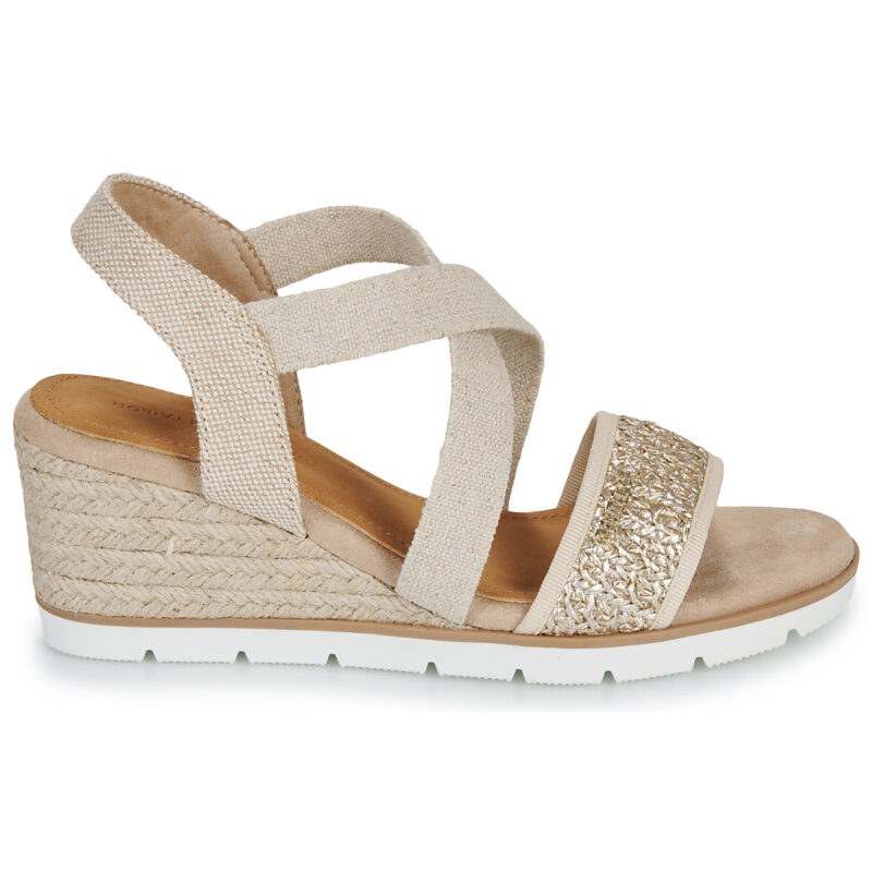 Tom Tailor ISABEAU Beige Wedge Sandals Women - 2