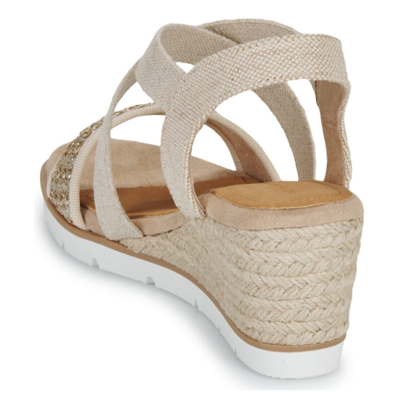 Tom Tailor ISABEAU Beige Wedge Sandals Women - 5