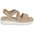 Tom Tailor SENTO Beige Sandali con zeppa Donna - 2