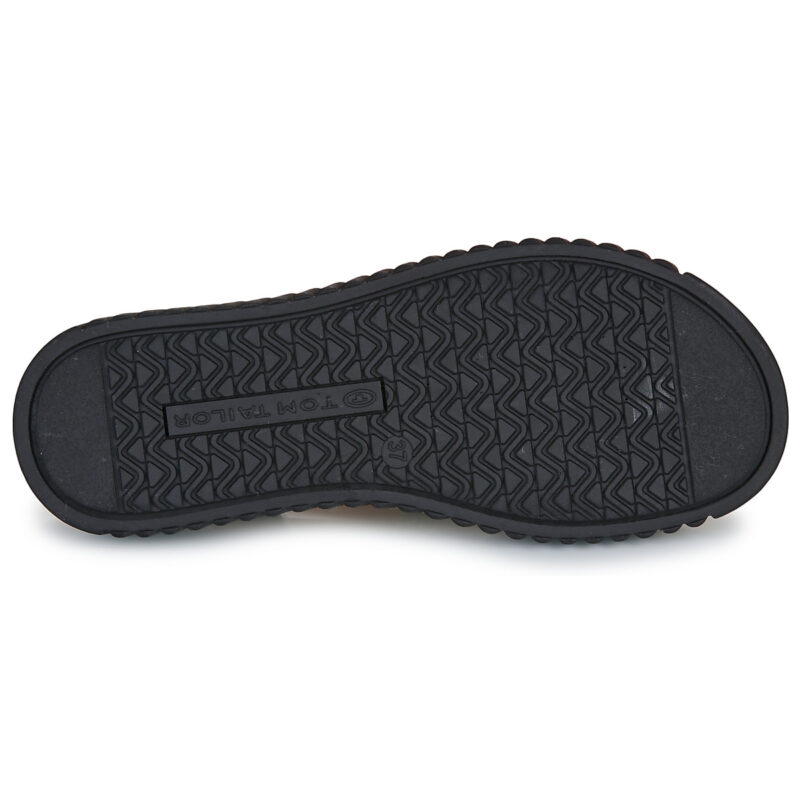 Tom Tailor SENTO Nero Sandali con zeppa Donna - 7