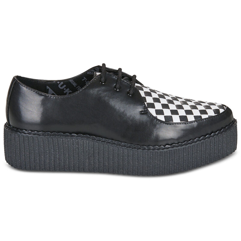 TUK HIPOINT CREEPER Nero - Derby Donna - 2