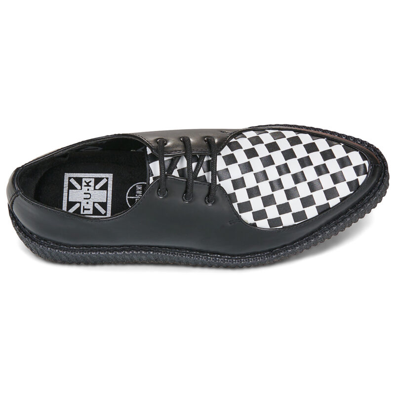 TUK HIPOINT CREEPER Nero - Derby Donna - 6