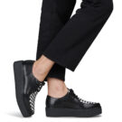 TUK HIPOINT CREEPER Nero - Derby Donna - 8