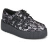 TUK VIVA HI CREEPER Nero Derby Donna