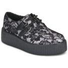TUK VIVA HI CREEPER Nero - Derby Donna - 1