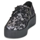 TUK VIVA HI CREEPER Nero - Derby Donna - 3