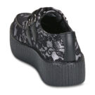 TUK VIVA HI CREEPER Nero - Derby Donna - 5
