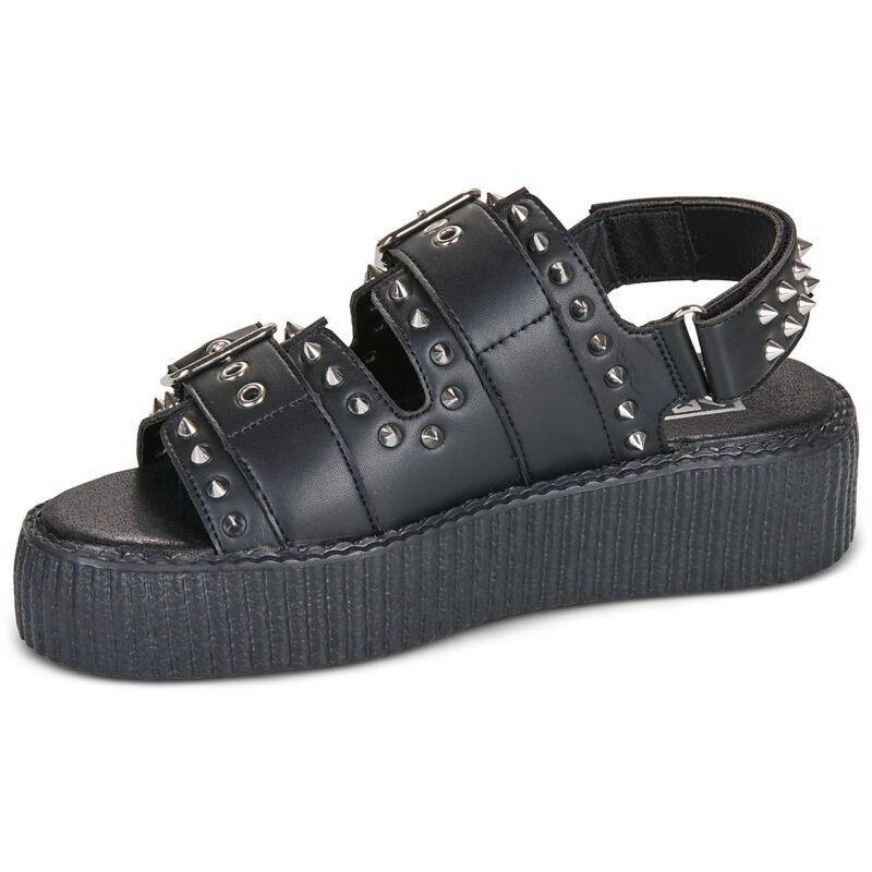 TUK VIVA HI CREEPER Nero Sandali bassi Donna - 4