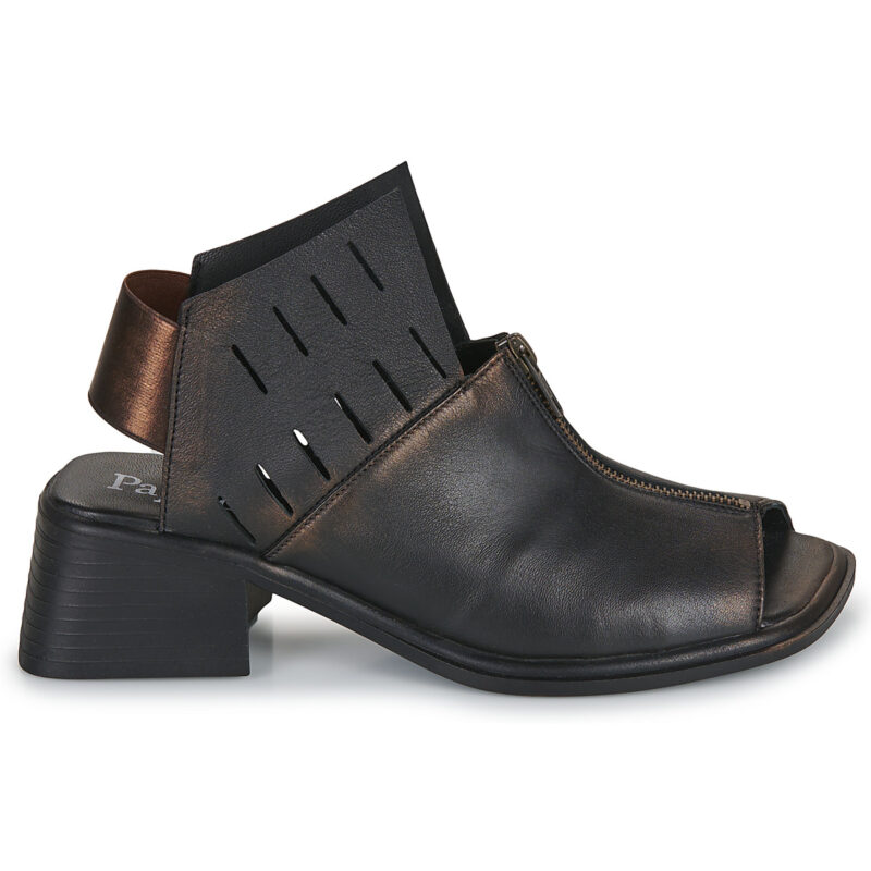 Papucei  BESIANA  Nero -  Sandali con tacco  Donna - 2