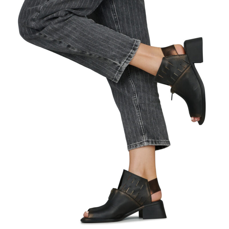 Papucei  BESIANA  Nero -  Sandali con tacco  Donna - 8