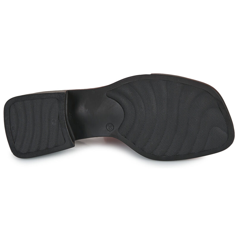 Papucei DOMINI Rosso Sandali con tacco Donna - 7