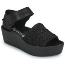 Papucei ERMINA Nero Sandali con zeppa Donna - 1