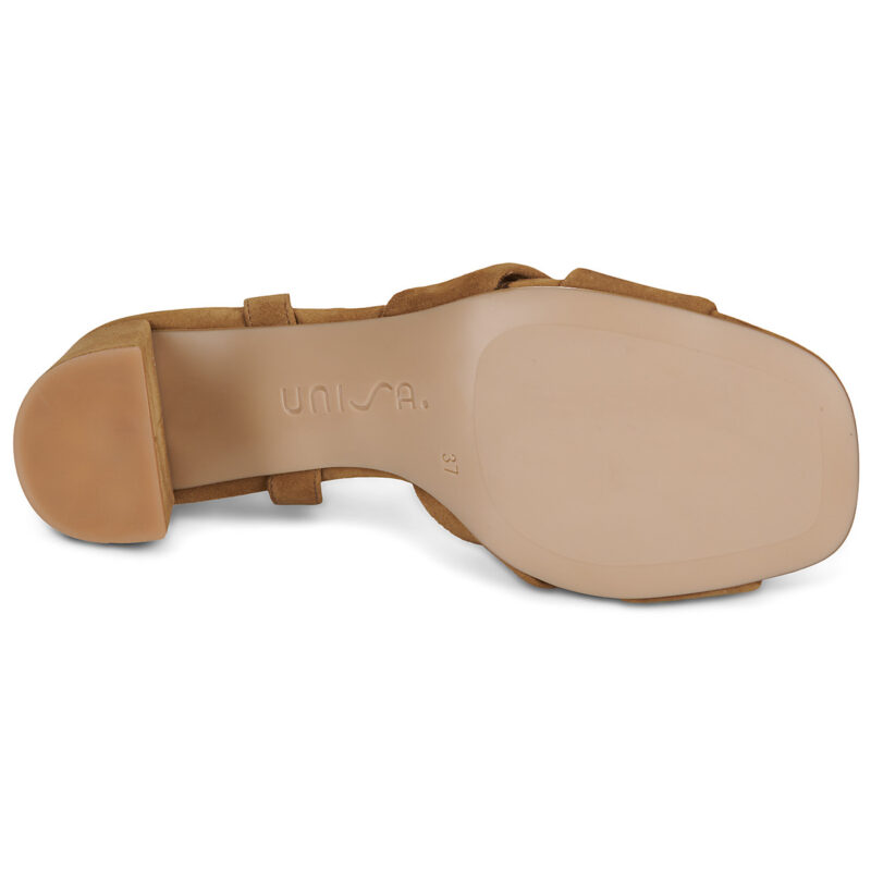 Unisa MEDWAY Marrone Sandali con tacco Donna - 7