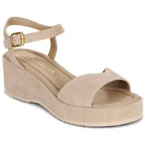 Unisa KEDAR Beige Sandali con zeppa Donna