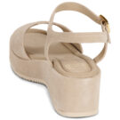 Unisa KEDAR Beige Sandali con zeppa Donna - 5