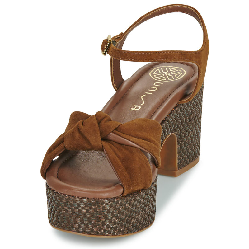 Unisa KALEA Marrone Sandali con zeppa Donna - 3