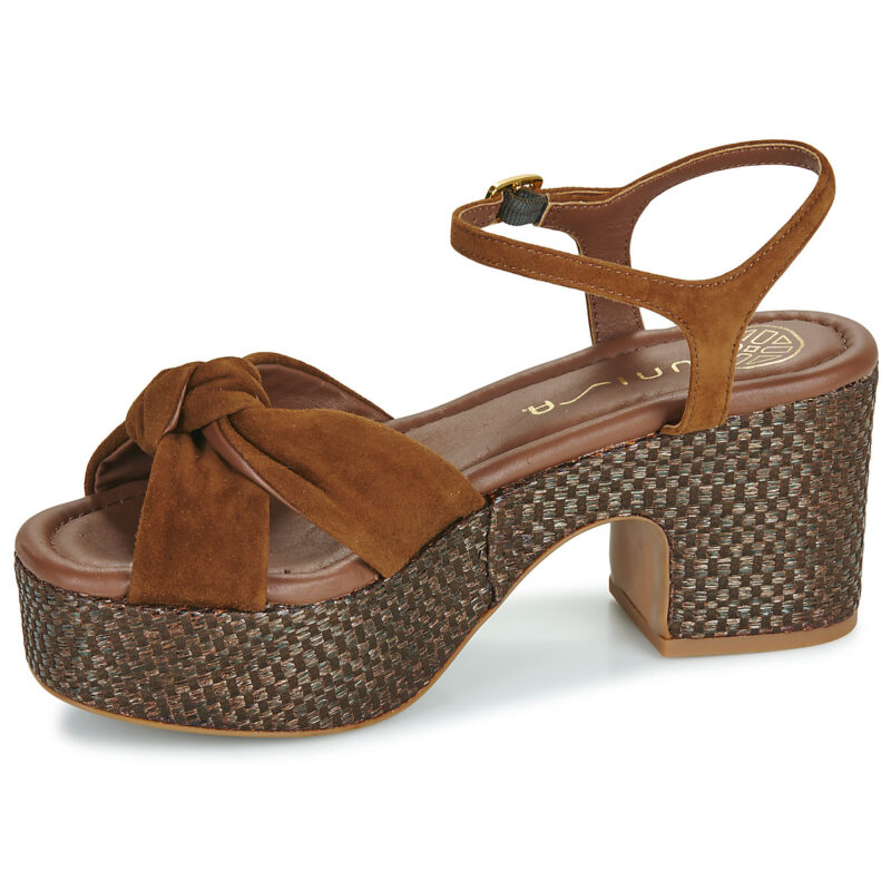 Unisa KALEA Marrone Sandali con zeppa Donna - 4