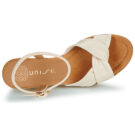 Unisa RAMIRO Bianco Sandali con zeppa Donna - 6