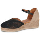 Unisa CEUTA Nero Espadrillas Donna - 4