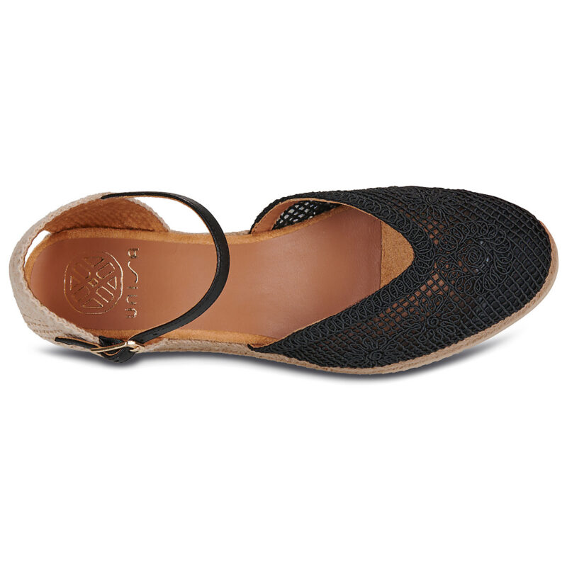 Unisa CEUTA Nero Espadrillas Donna - 6