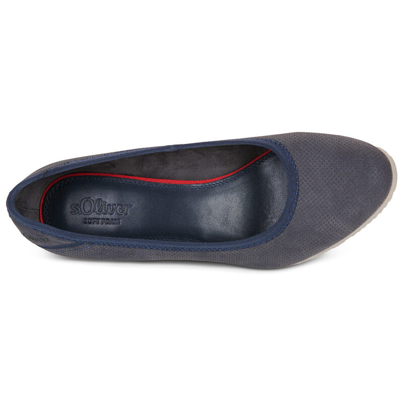 S.Oliver 2177619-5750 Blu Décolleté Donna - 6