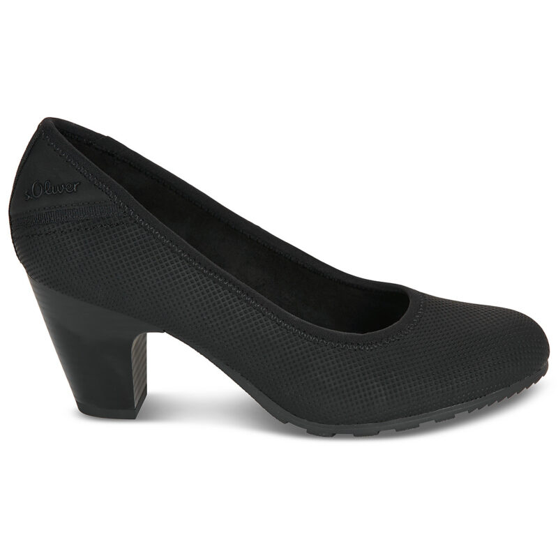 S.Oliver 2177619-9999 Nero Décolleté Donna - 2
