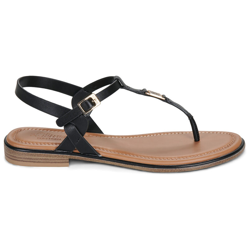 S.Oliver 2178749-9999 Nero Sandali con zeppa Donna - 2
