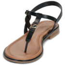S.Oliver 2178749-9999 Nero Sandali con zeppa Donna - 3
