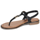 S.Oliver 2178749-9999 Nero Sandali con zeppa Donna - 4