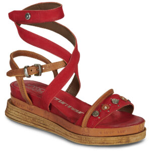 Airstep / A.S.98 LAGOS Rosso Sandali con zeppa Donna