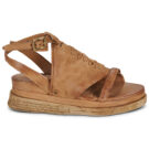 Airstep AS98 LAGOS BRIDE Braune Keilsandalen f&uuml;r Damen - Gr&ouml;&szlig;e 2