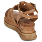 Airstep AS98 LAGOS BRIDE Braune Keilsandalen f&uuml;r Damen - Gr&ouml;&szlig;e 5