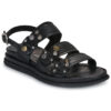 Airstep / A.S.98 SPOON SANDAL JEWEL Schwarz Flache Sandalen Damen