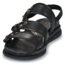 Airstep / A.S.98 SPOON SANDAL JEWEL Schwarz Flache Sandalen Damen - 3