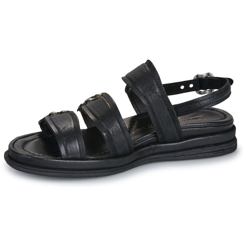 Airstep / A.S.98 SPOON SANDAL JEWEL Schwarz Flache Sandalen Damen - 4