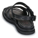 Airstep / A.S.98 SPOON SANDAL JEWEL Schwarz Flache Sandalen Damen - 5