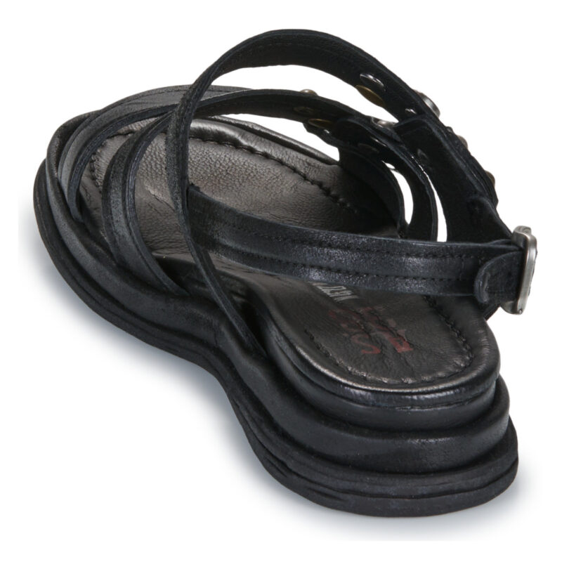 Airstep / A.S.98 SPOON SANDAL JEWEL Schwarz Flache Sandalen Damen - 5