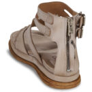 Airstep / AS98 SPOON Beige flache Sandalen f&uuml;r Damen - Gr&ouml;&szlig;e 5