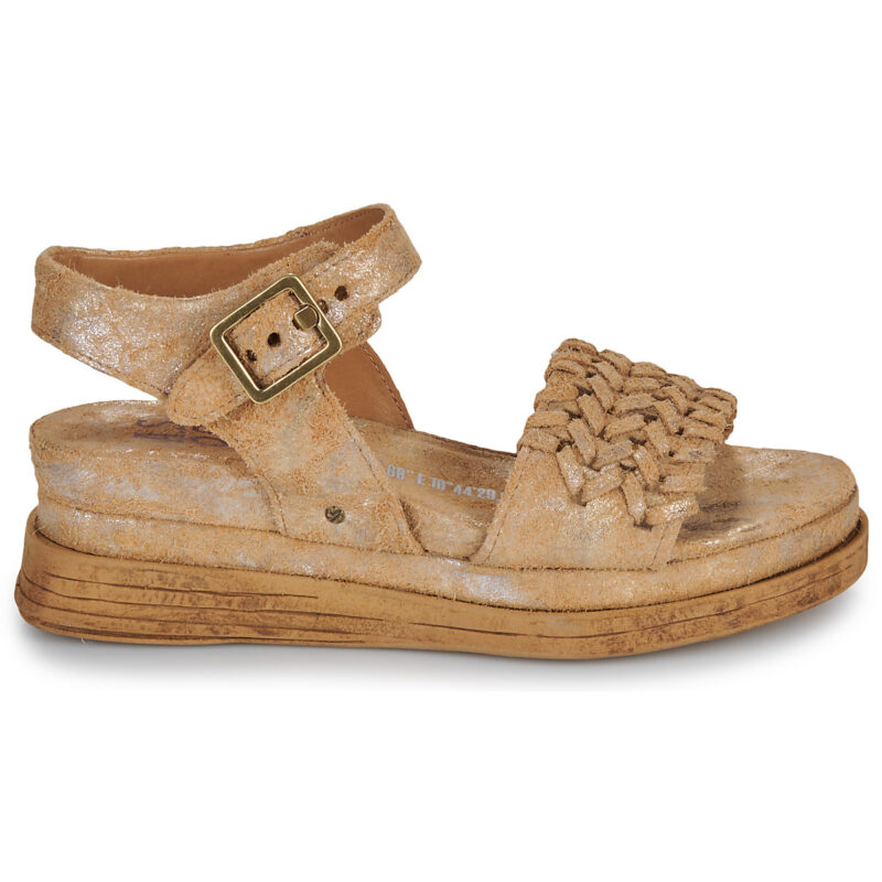 Airstep AS98 LAGOS SANDALEN Braune Keilsandalen Damen - Gr&ouml;&szlig;e 2
