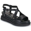 Airstep / A.S.98 LAGOS SANDALS Schwarz Keilsandalen Damen