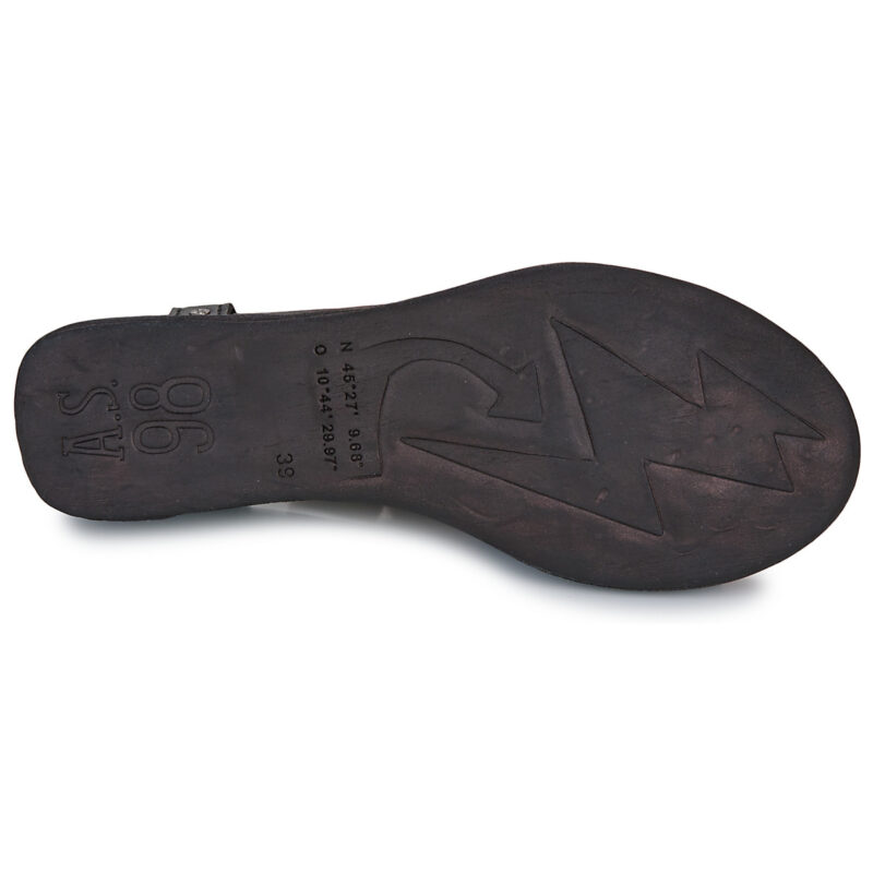 Airstep / A.S.98 LAGOS SANDALS Schwarz Keilsandalen Damen - 7