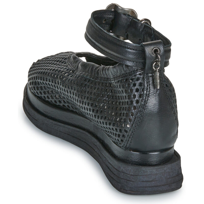 Airstep AS98 LAGOS FIL Schwarze Keilsandalen f&uuml;r Damen - Gr&ouml;&szlig;e 5